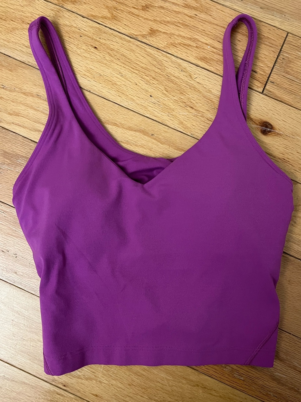 Lululemon Align Tank Top Vivid Plum Sz 4 EUC